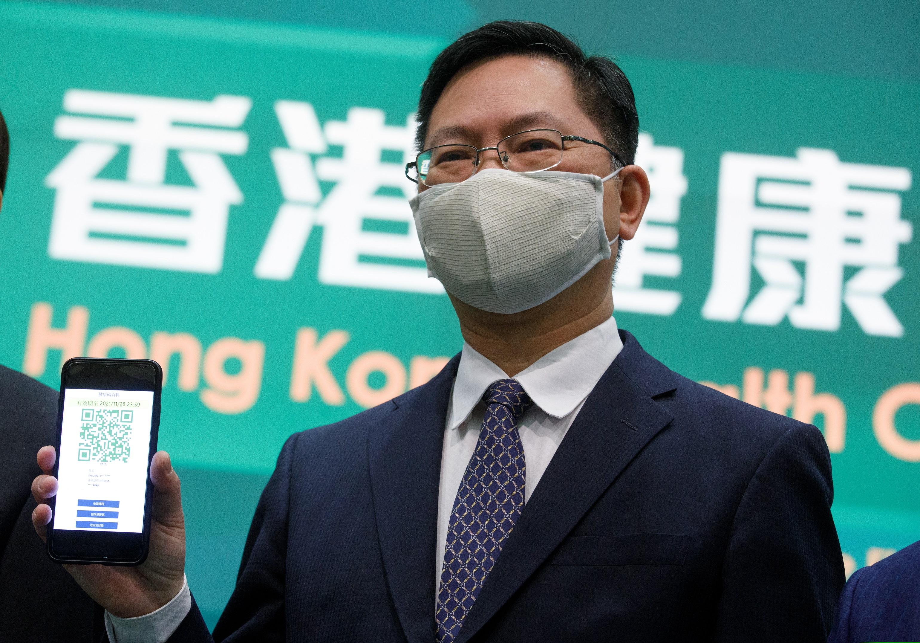 創新及科技局長薛永恒。(資料圖片/蘇文傑攝)