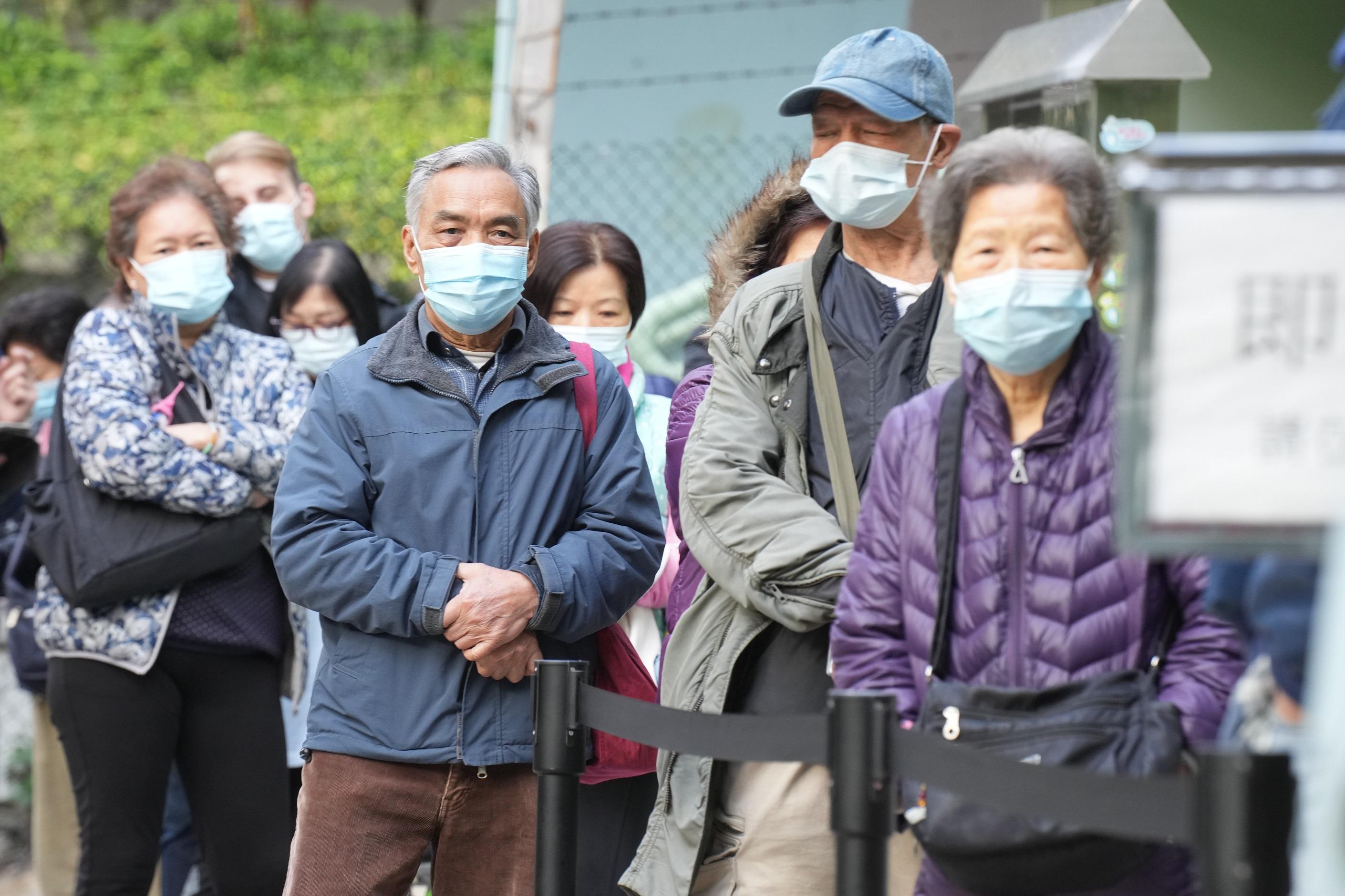 長者接種新冠疫苗。(資料圖片/陳奕釗攝)