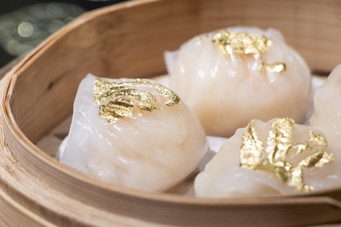 金箔蝦餃