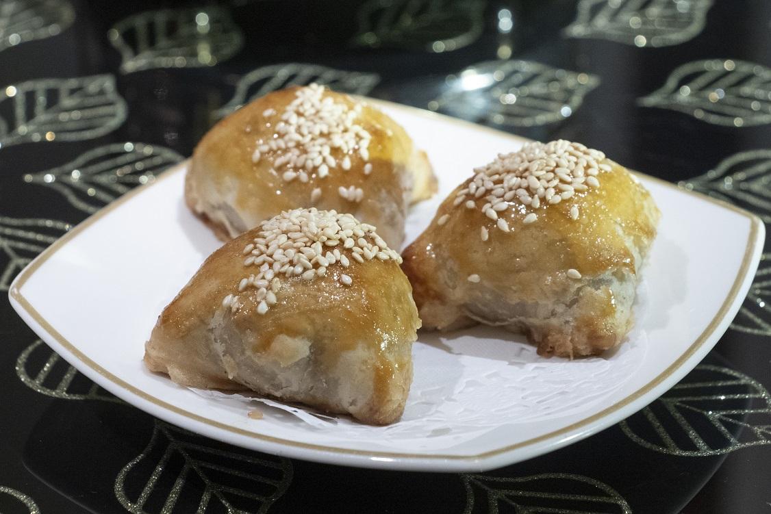 豆漿梅菜叉燒包