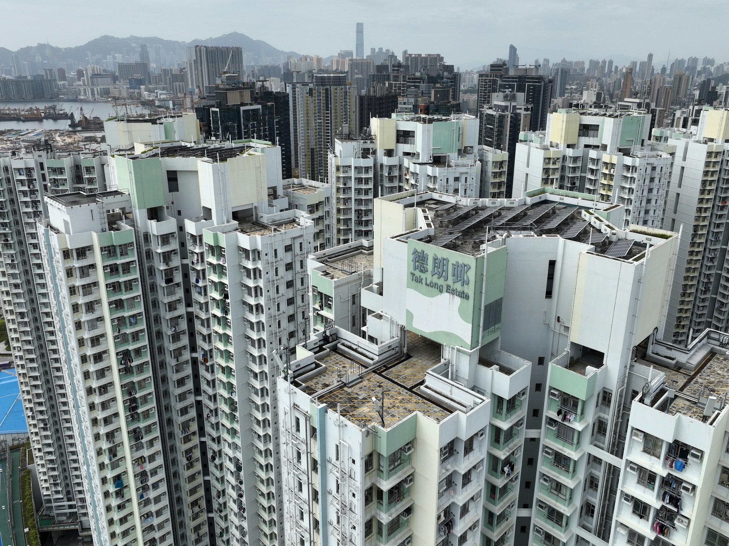 啟德德朗邨。(資料圖片/陳奕釗攝)