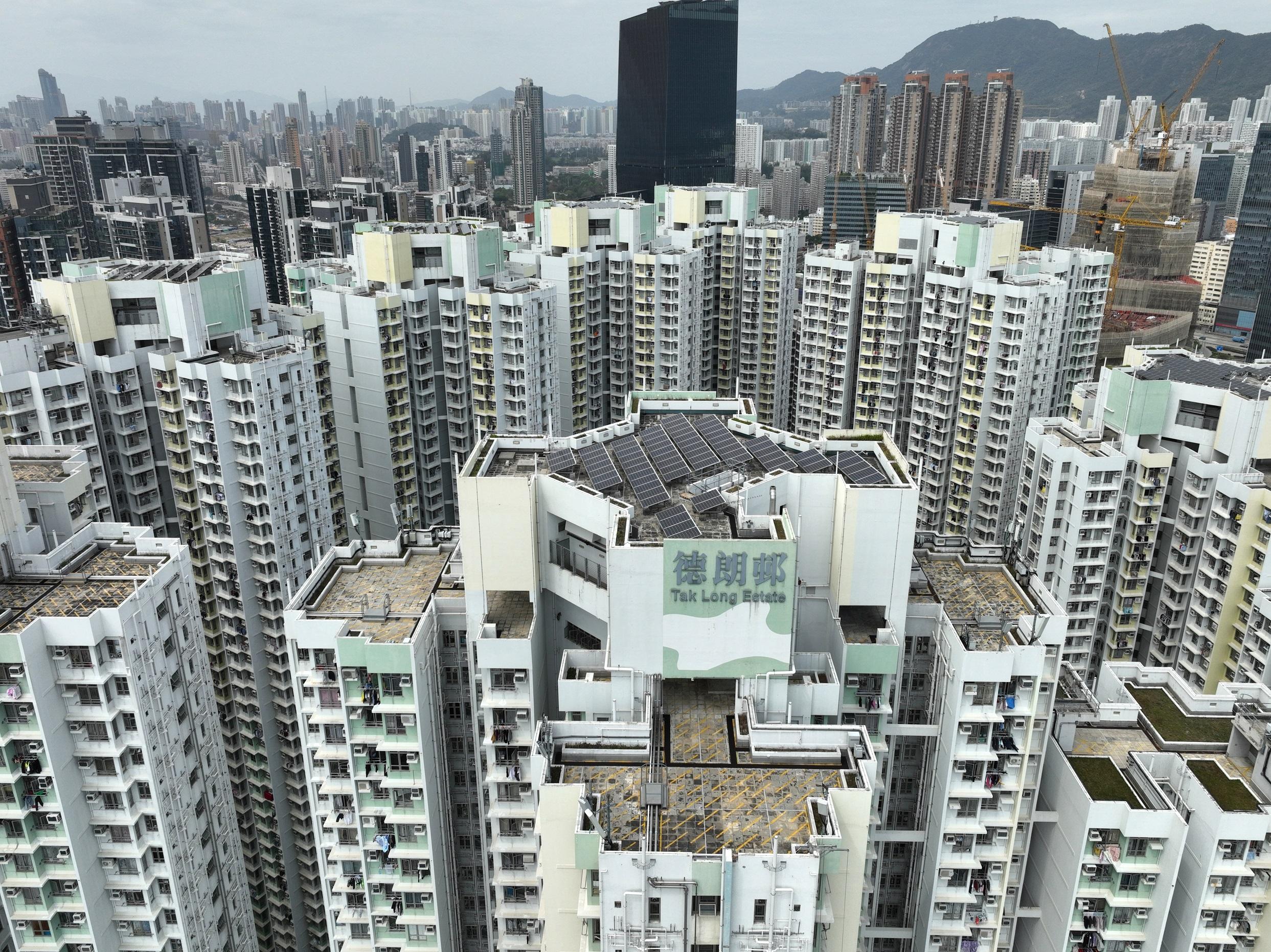 啟德德朗邨。(資料圖片/陳奕釗攝)
