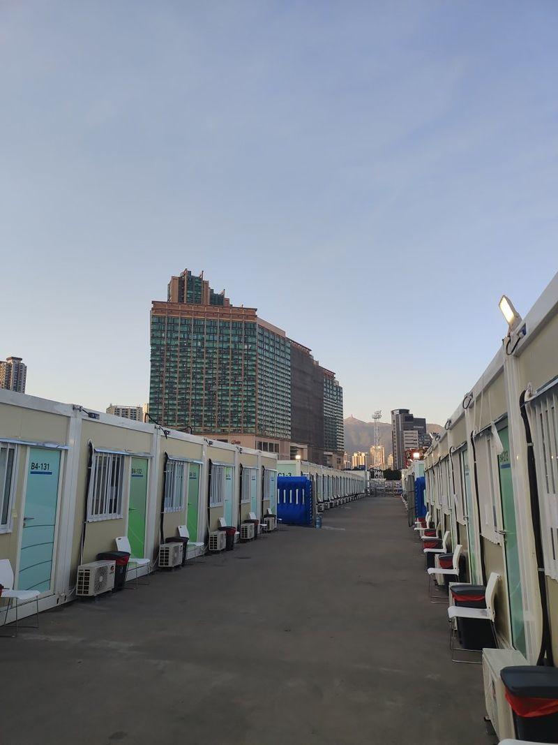 網民分享青衣方艙醫院環境