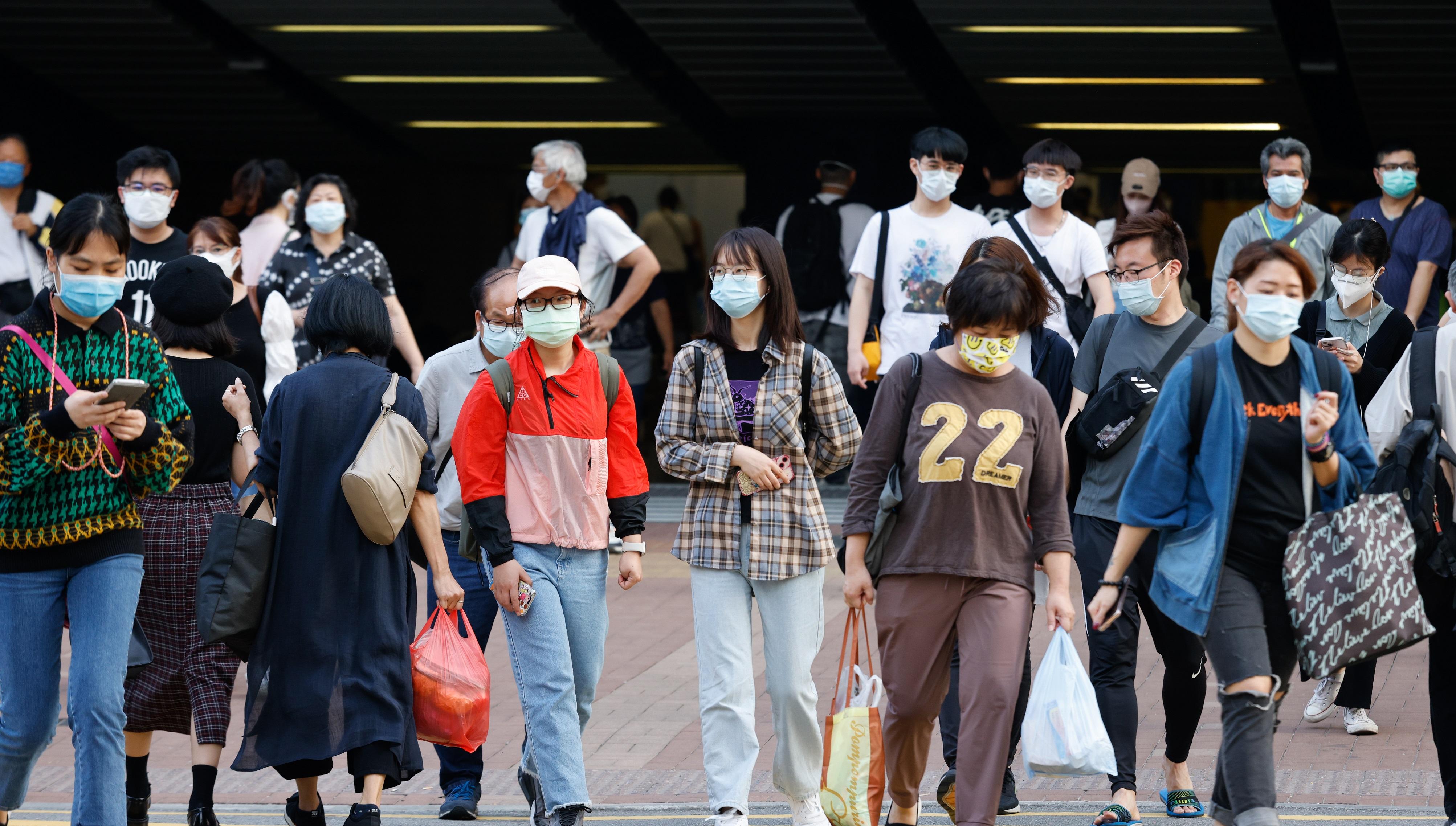 近日市面人流增加。(資料圖片/蘇文傑攝)