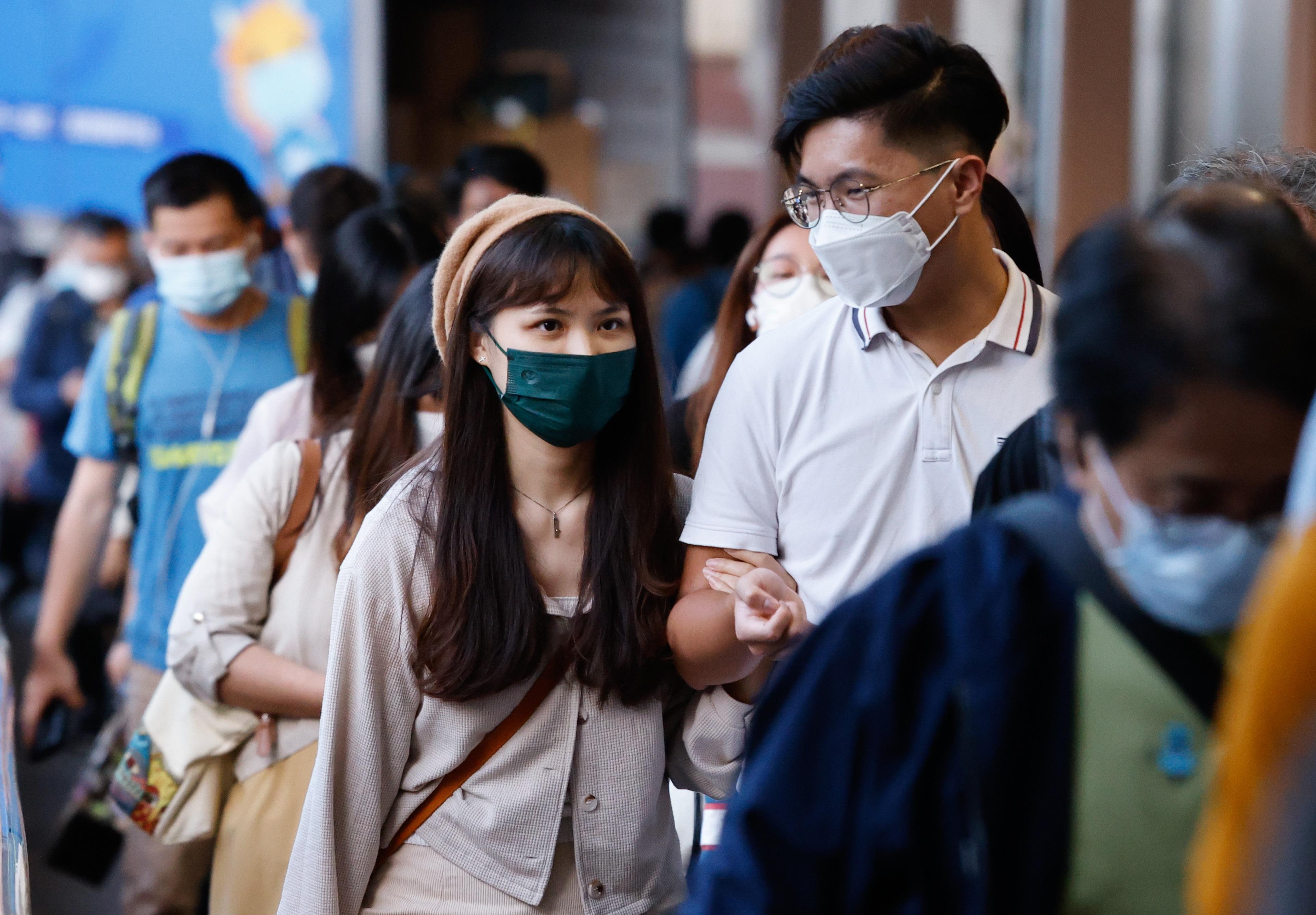 近日市面人流增加。(資料圖片/蘇文傑攝)