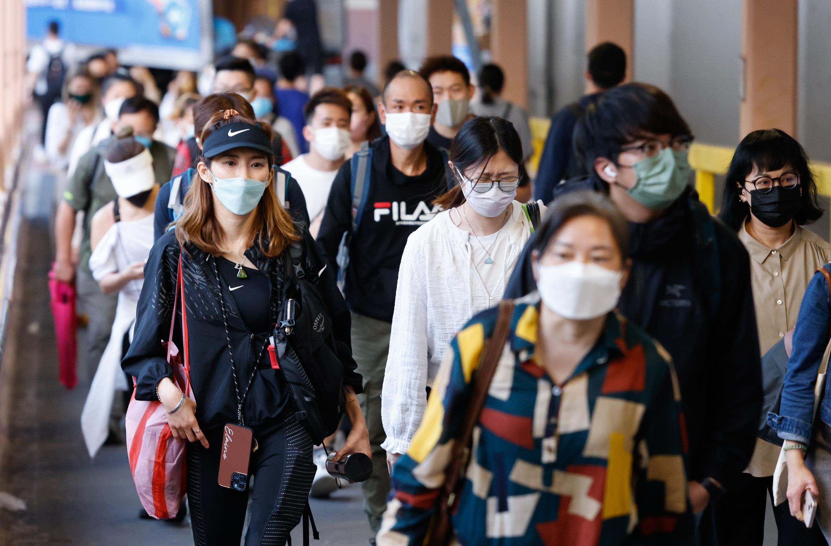 近日市面人流增加。(資料圖片/蘇文傑攝)