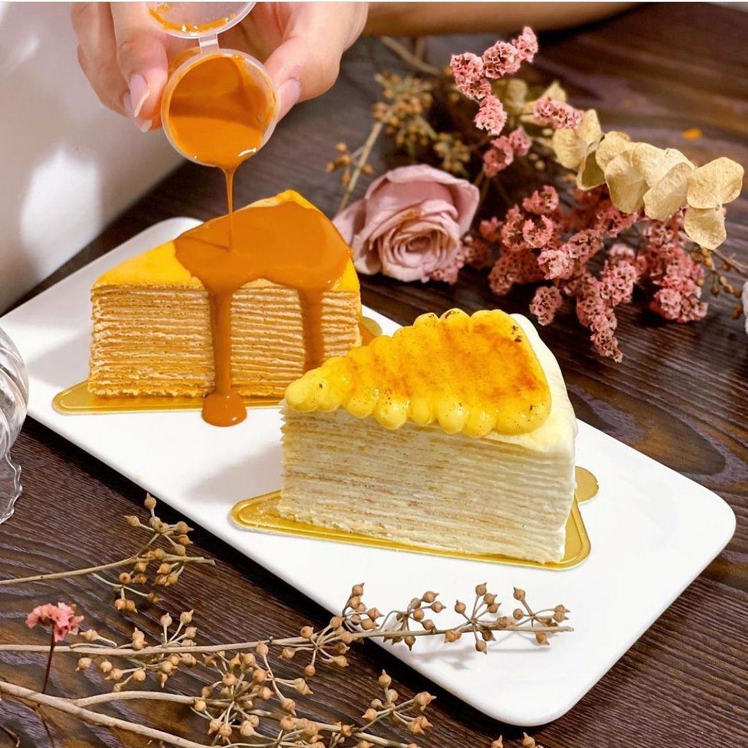 LamLamLi主打自家製作的千層蛋糕。網絡來源:instagram:lamlamli_bakery