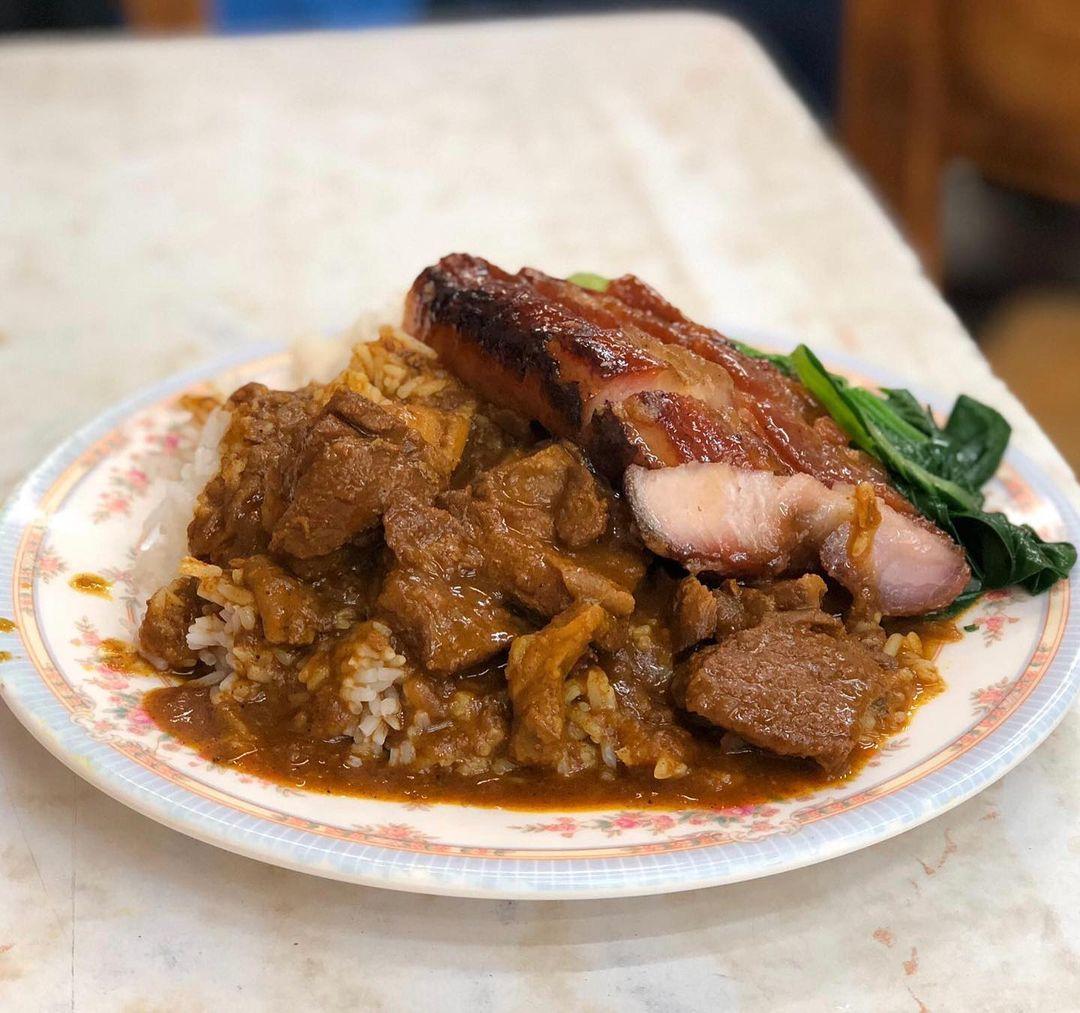 燒味咖哩雙拼!(相片來源:instagram:Justafoodie)