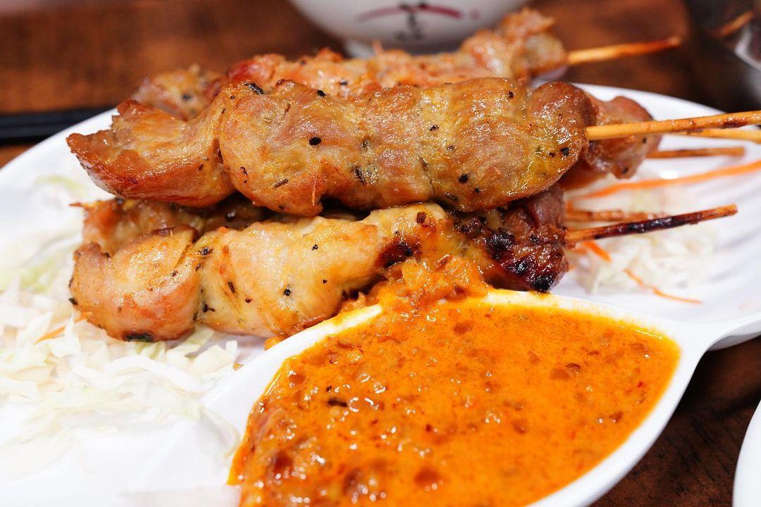 必食沙嗲串燒。(相片來源:instagram:hil_lok)