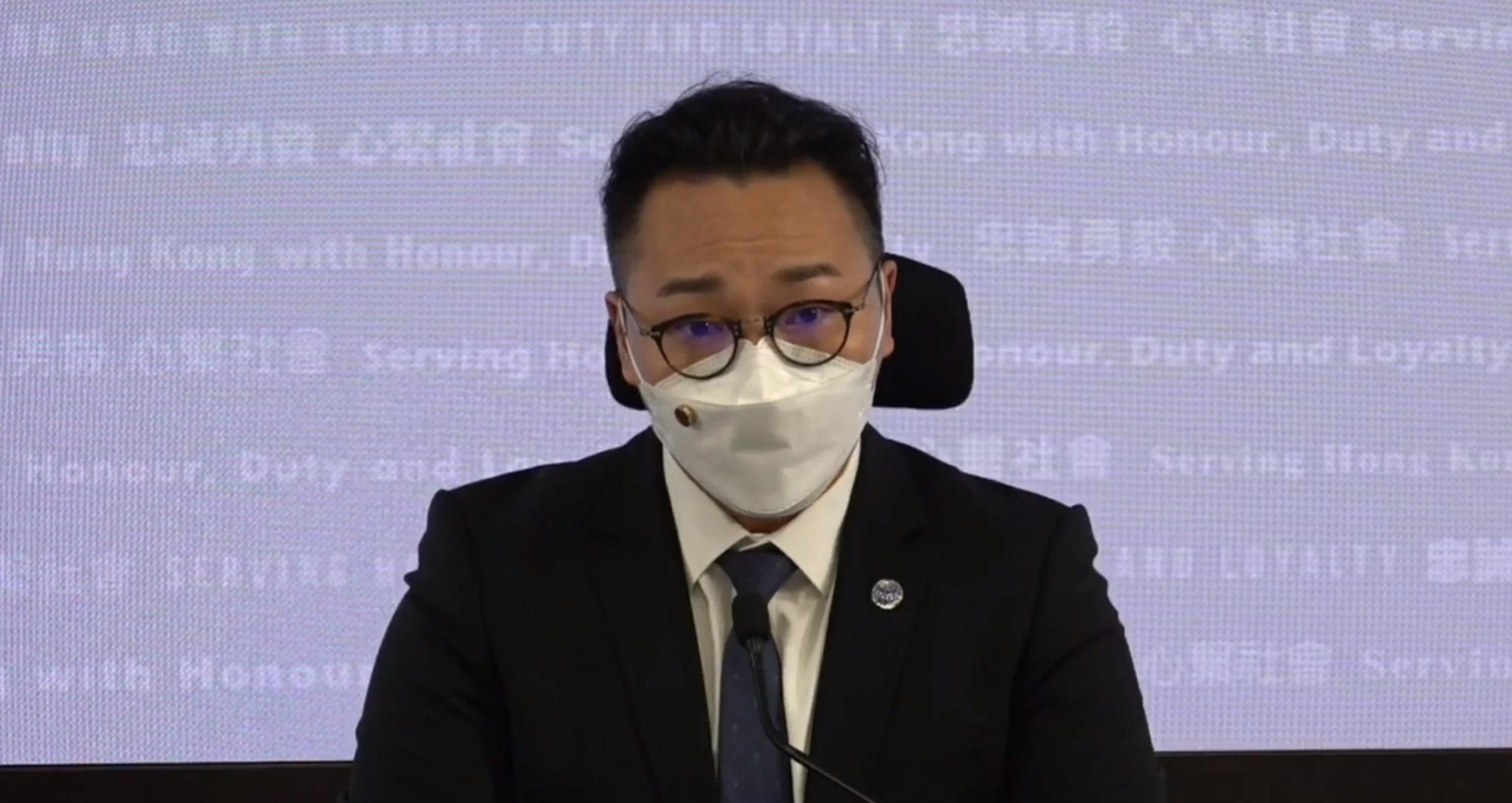 警司譚威信批評案中行為極為自私,指警方一直有進行網上巡邏。