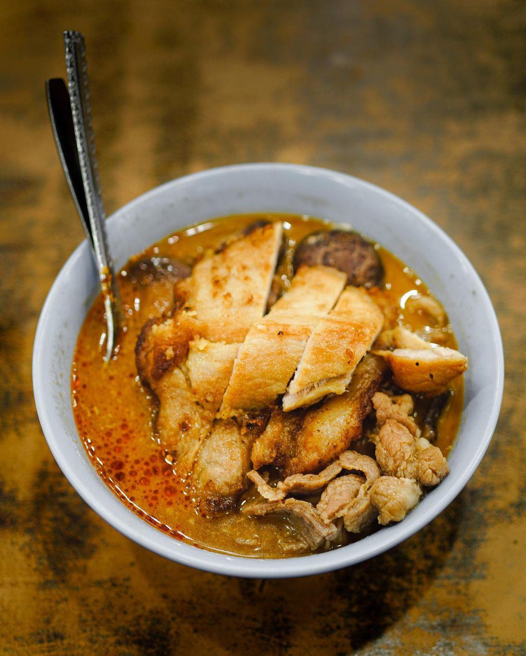 沙嗲牛肉豬頸肉麵。(相片來源:instagram:readwhatiate)