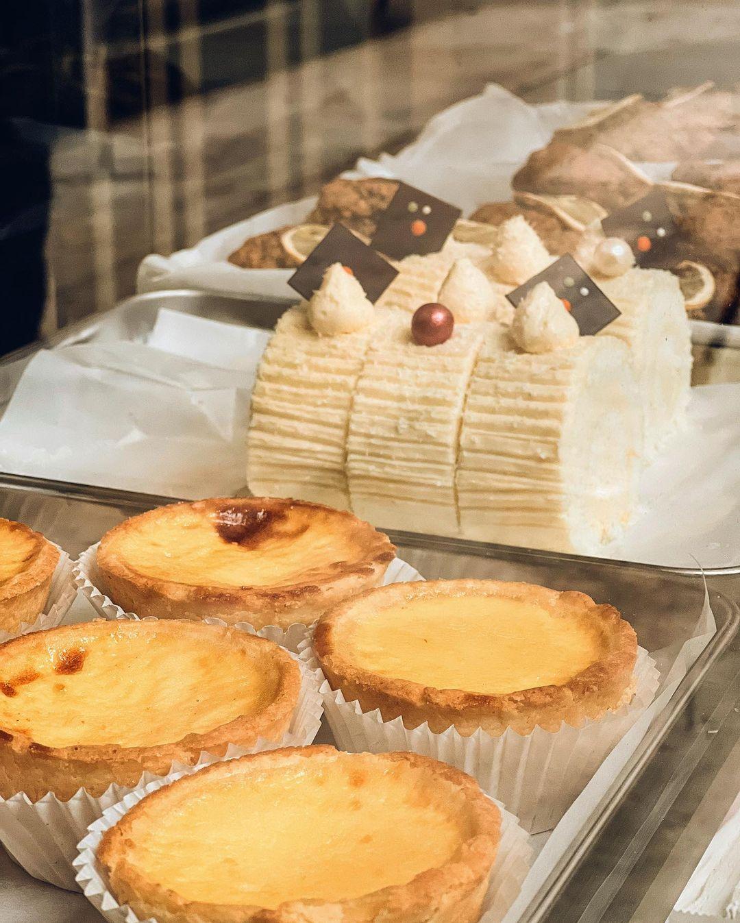 焦糖蛋撻、杏霜卷蛋。(相片來源:instagram:taion_coffee_and_tea)