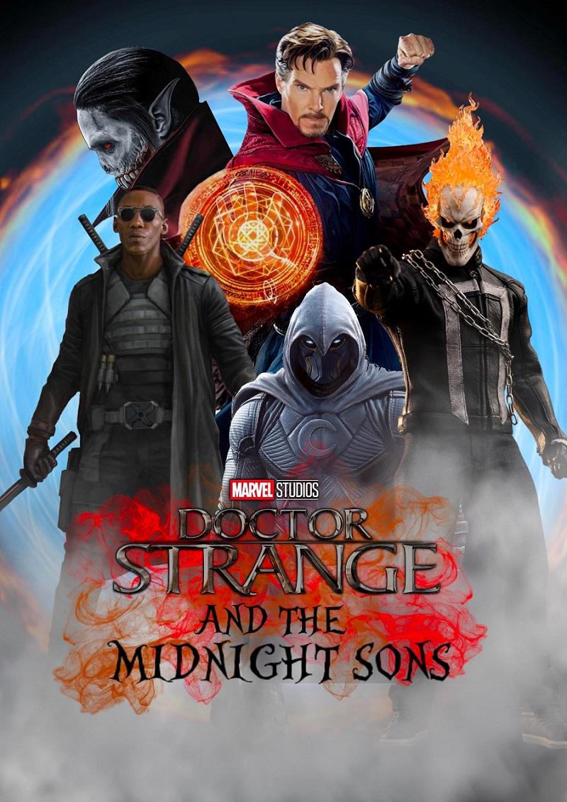 Marvel粉絲自製Midnight Sons海報。