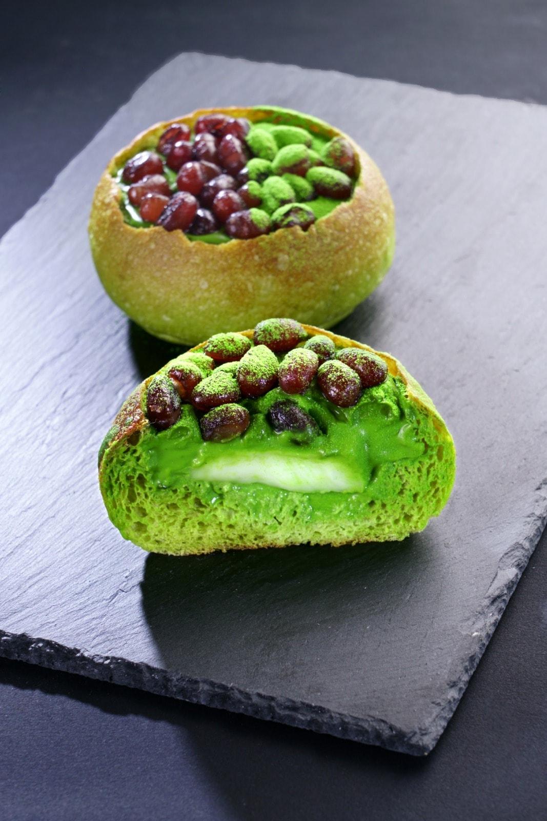 除了原味之外,它們更推出京都抹茶紅豆麻糬口味。