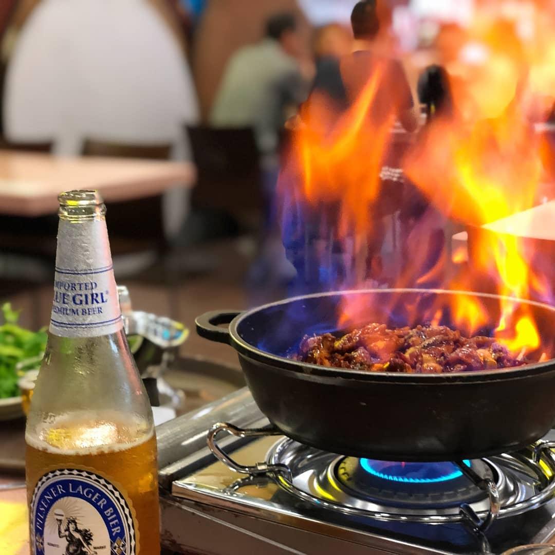 火光熊熊,一定要影相!(相片來源:instagram:darengege)