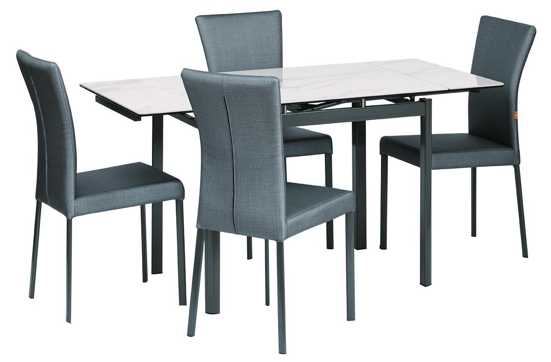 MARMOR 陶瓷玻璃開合餐檯連兩椅/四椅 $4,799>$2,999 / $6,899>$3,999