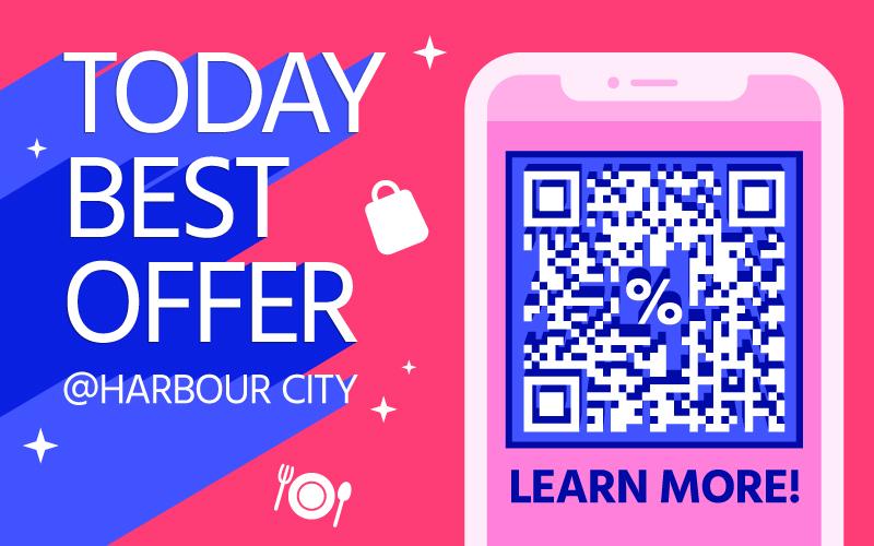 海港城即日起推出全新活動「TODAY BEST OFFER」。