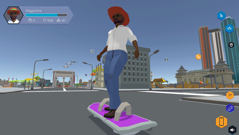 玩家可以為虛擬角色配搭不同的服裝、髮型、配飾等設計。