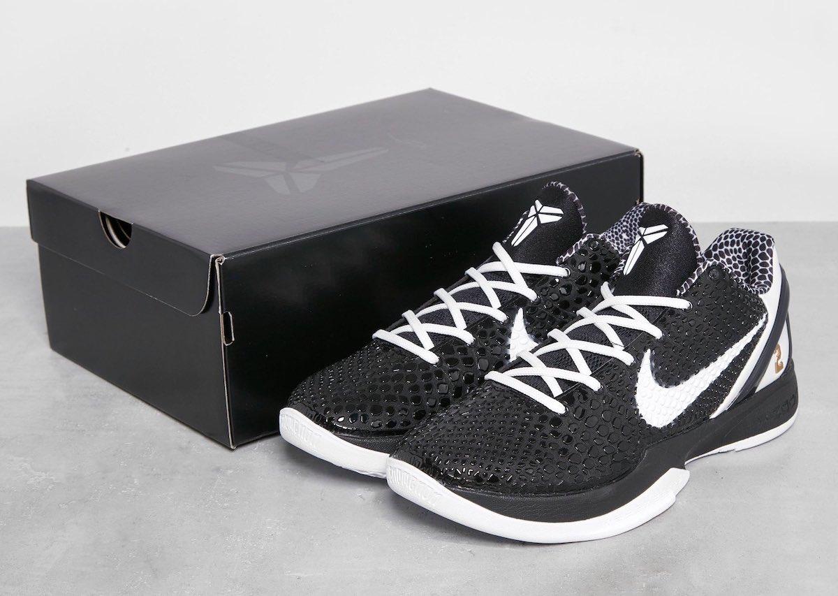 The Kobe 6 Protro ‘Mambacita Sweet 16以黑白色為主。