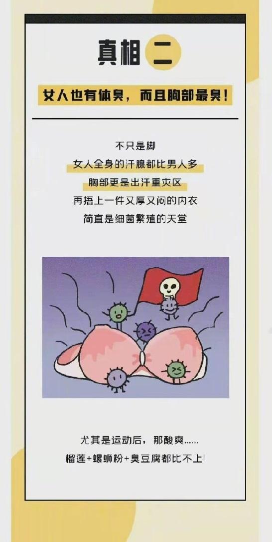 P&G微信公眾號上的文章《女人腳臭是男人的5倍?不信現在聞一下》