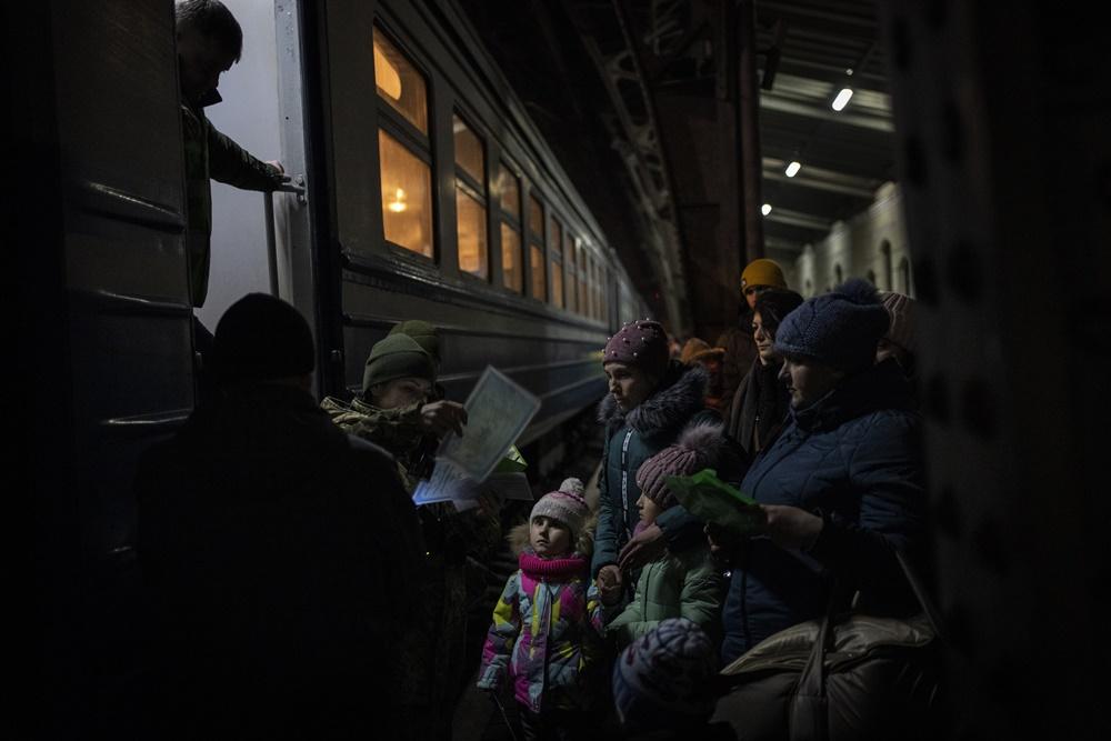 利維夫火車站(AP)