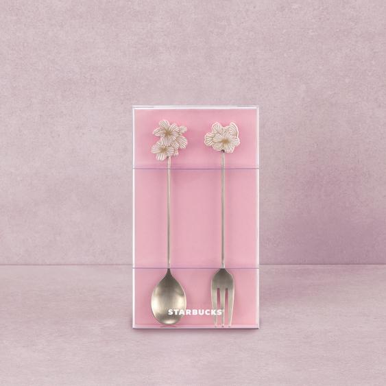 櫻花不鏽鋼餐具套裝 HK$100 / MOP$110