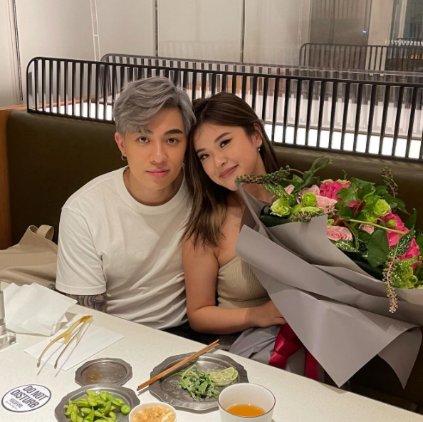 TysonYoshi與女友Christy拍拖4年,他曾表示女友令他定性。