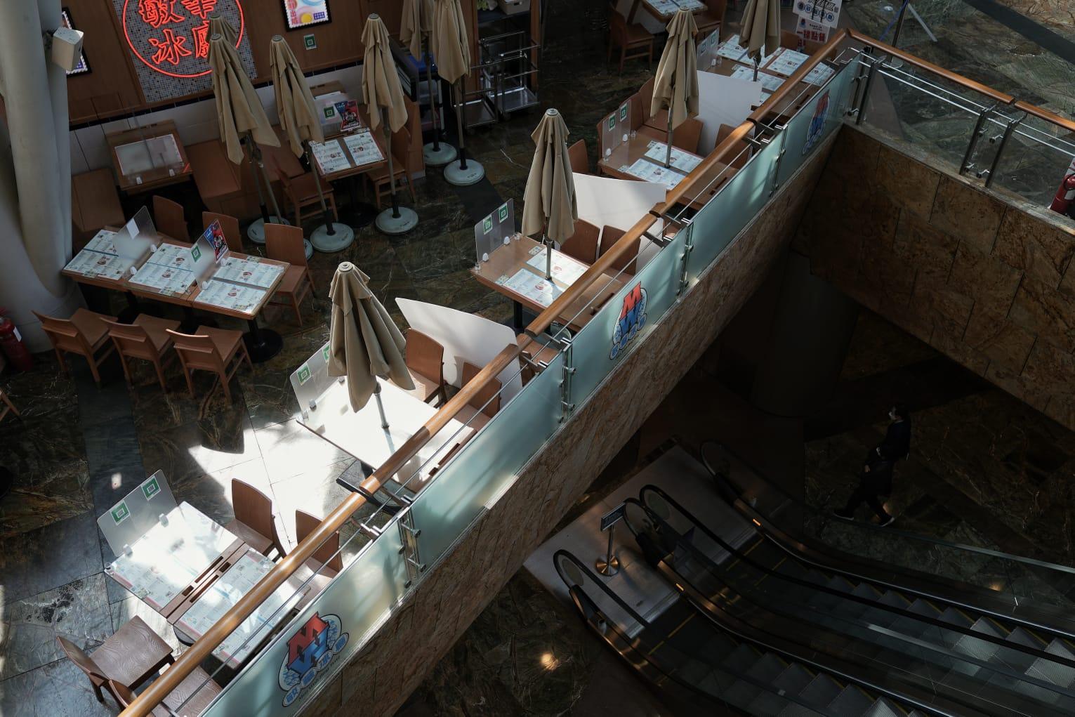 疫情下大批店鋪關門。(資料圖片/夏家朗攝)