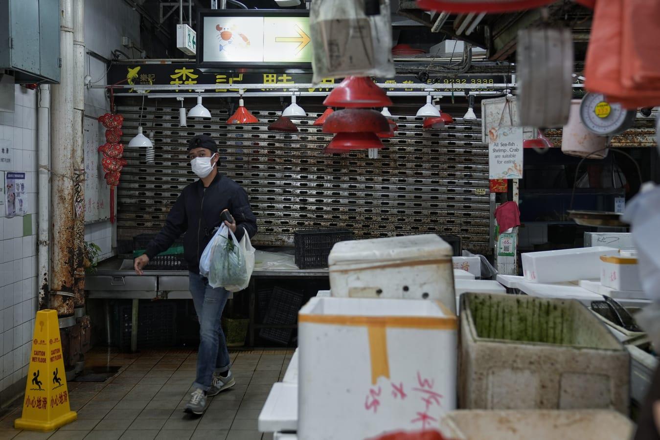 疫情下大批店鋪關門。(資料圖片/夏家朗攝)