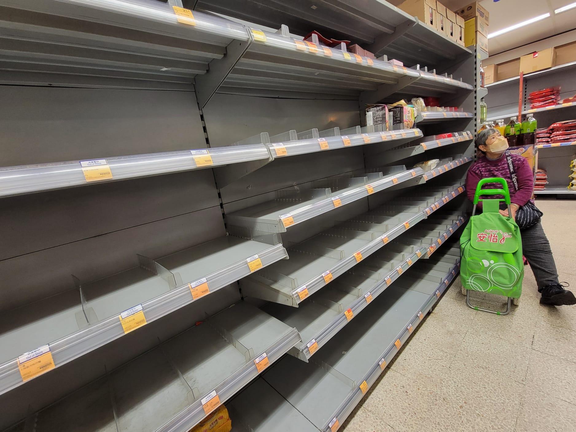 百佳今起限購部分產品。(林俊源攝)