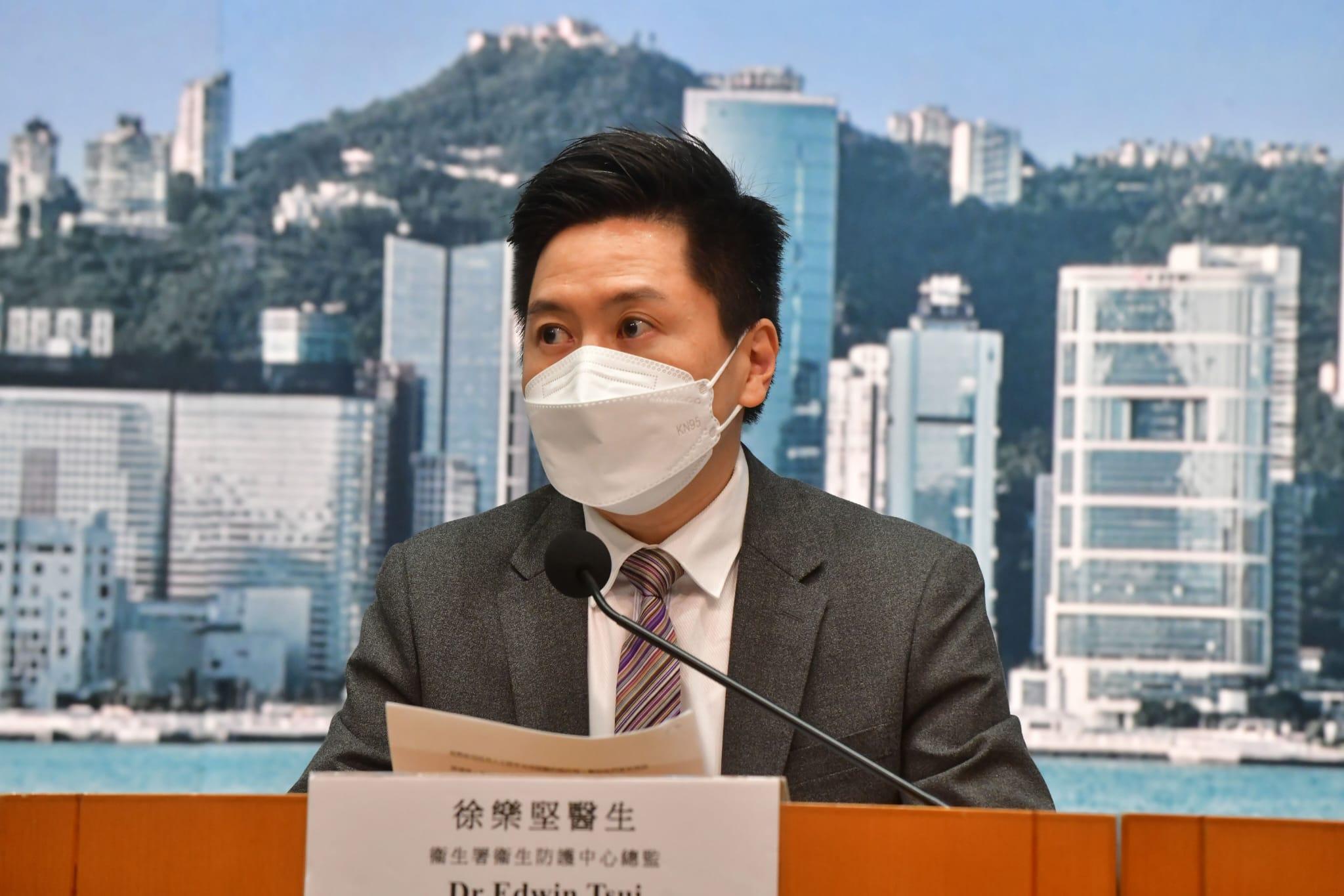 衛生防護中心總監徐樂堅。