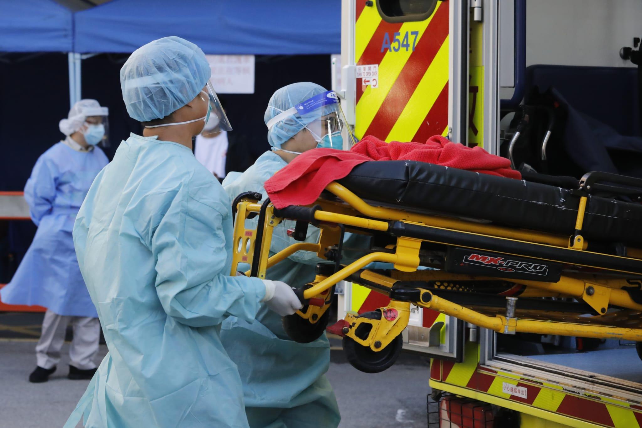 公營醫療系統超負荷。(林俊源攝)