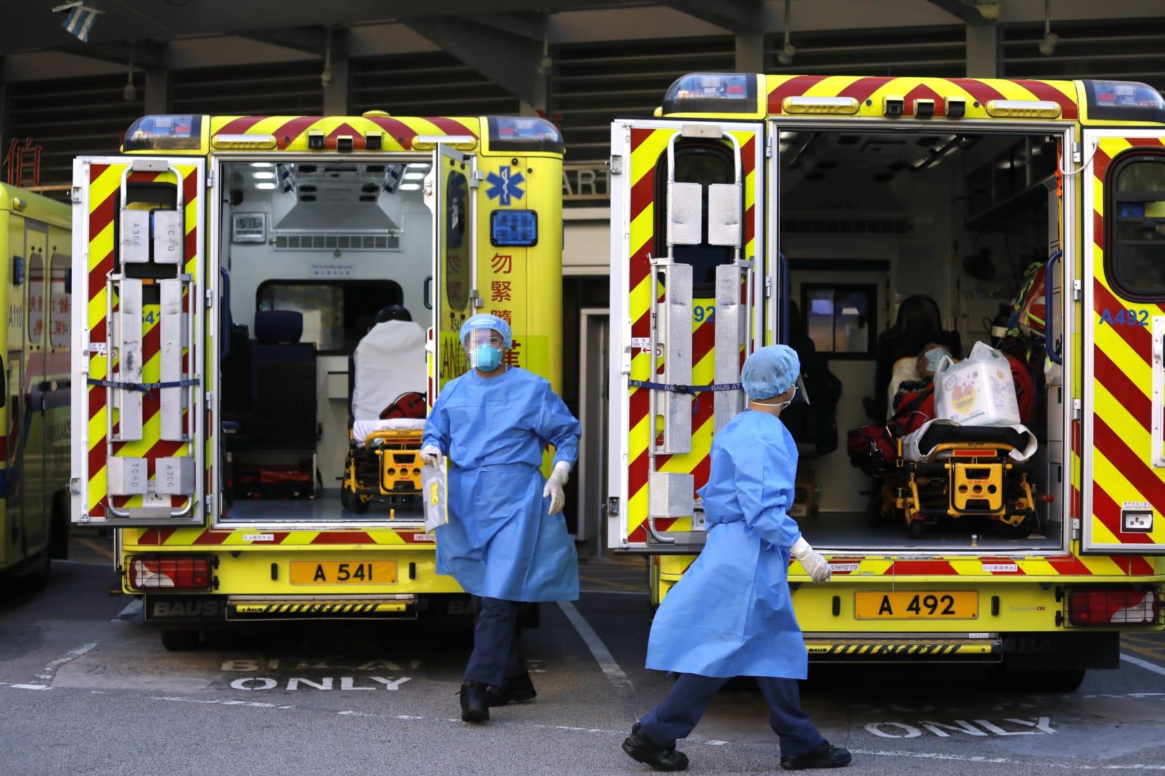 公營醫療系統超負荷。(林俊源攝)