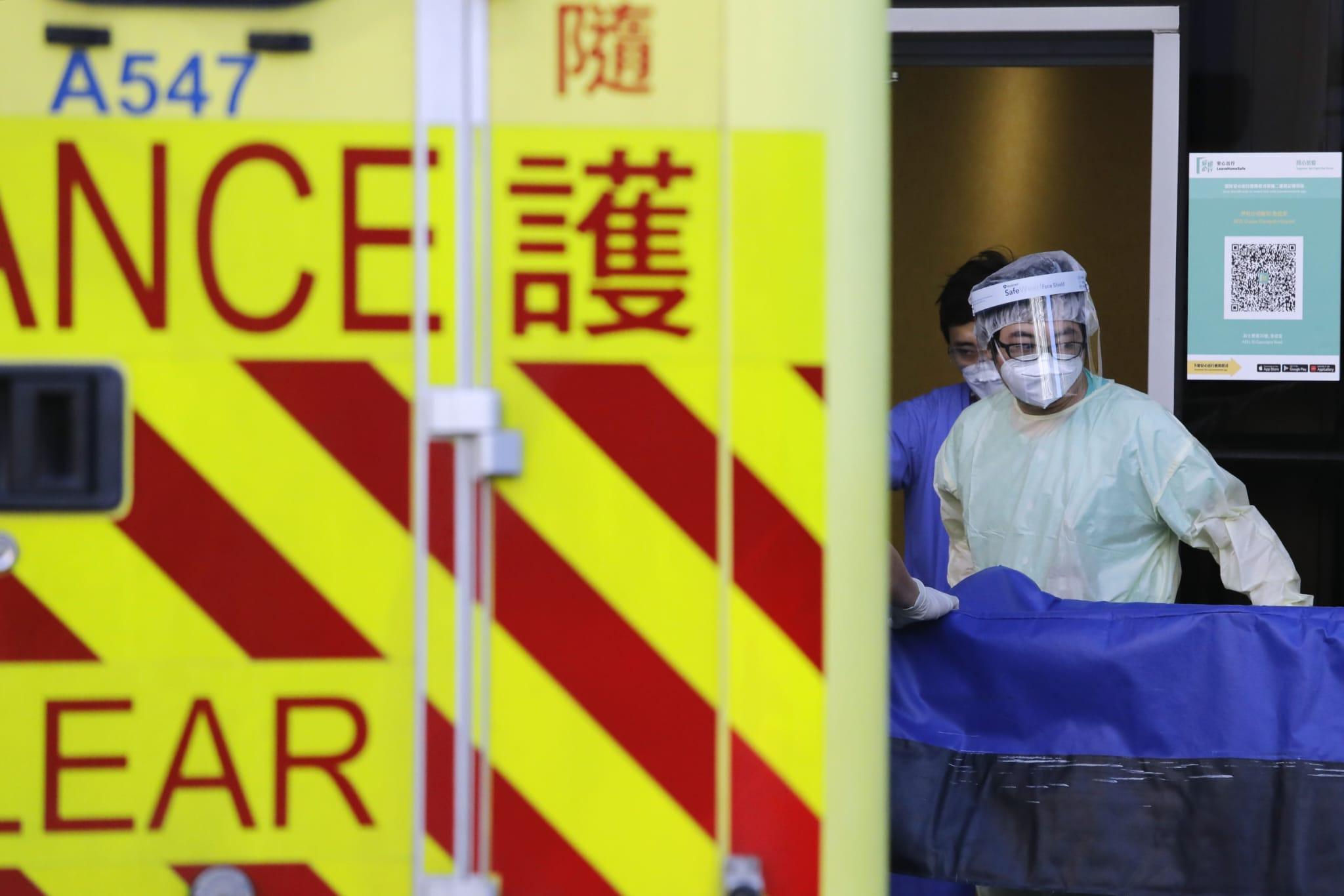 公營醫療系統超負荷。(林俊源攝)