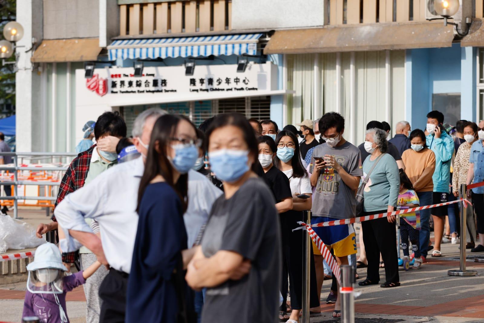 封區檢測|長亨邨亨俊樓、蝴蝶邨蝶翎樓、隆亨邨善心樓、麗閣邨麗菊樓及竹園南邨富園樓圍封