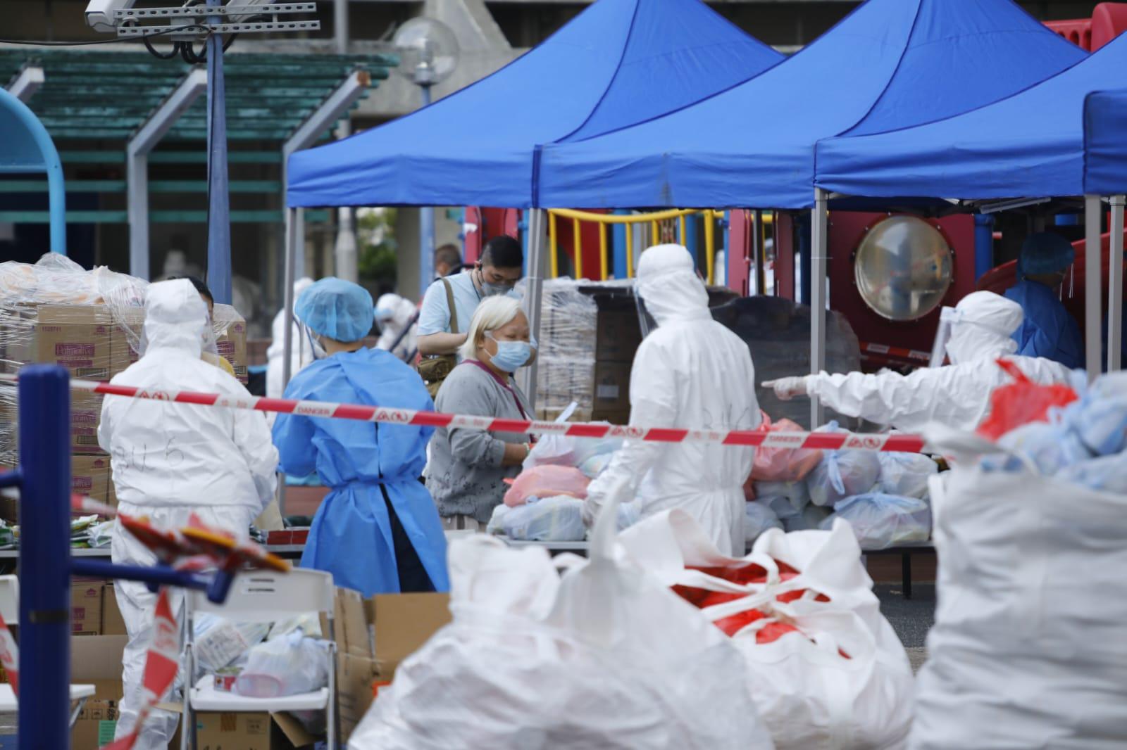 封區檢測|隆亨邨慧心樓、寶田邨第6座、長亨邨亨怡樓、竹園南邨貴園樓、蝴蝶邨蝶意樓及順天邨天韻樓圍封