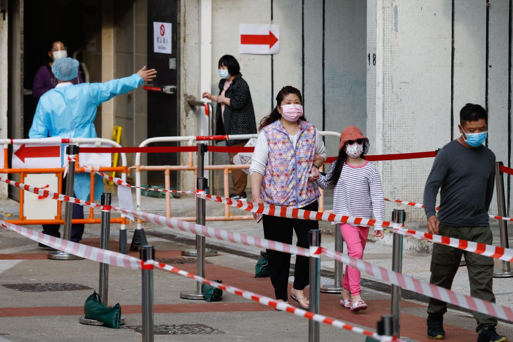 封區檢測|隆亨邨慧心樓、寶田邨第6座、長亨邨亨怡樓、竹園南邨貴園樓、蝴蝶邨蝶意樓及順天邨天韻樓圍封