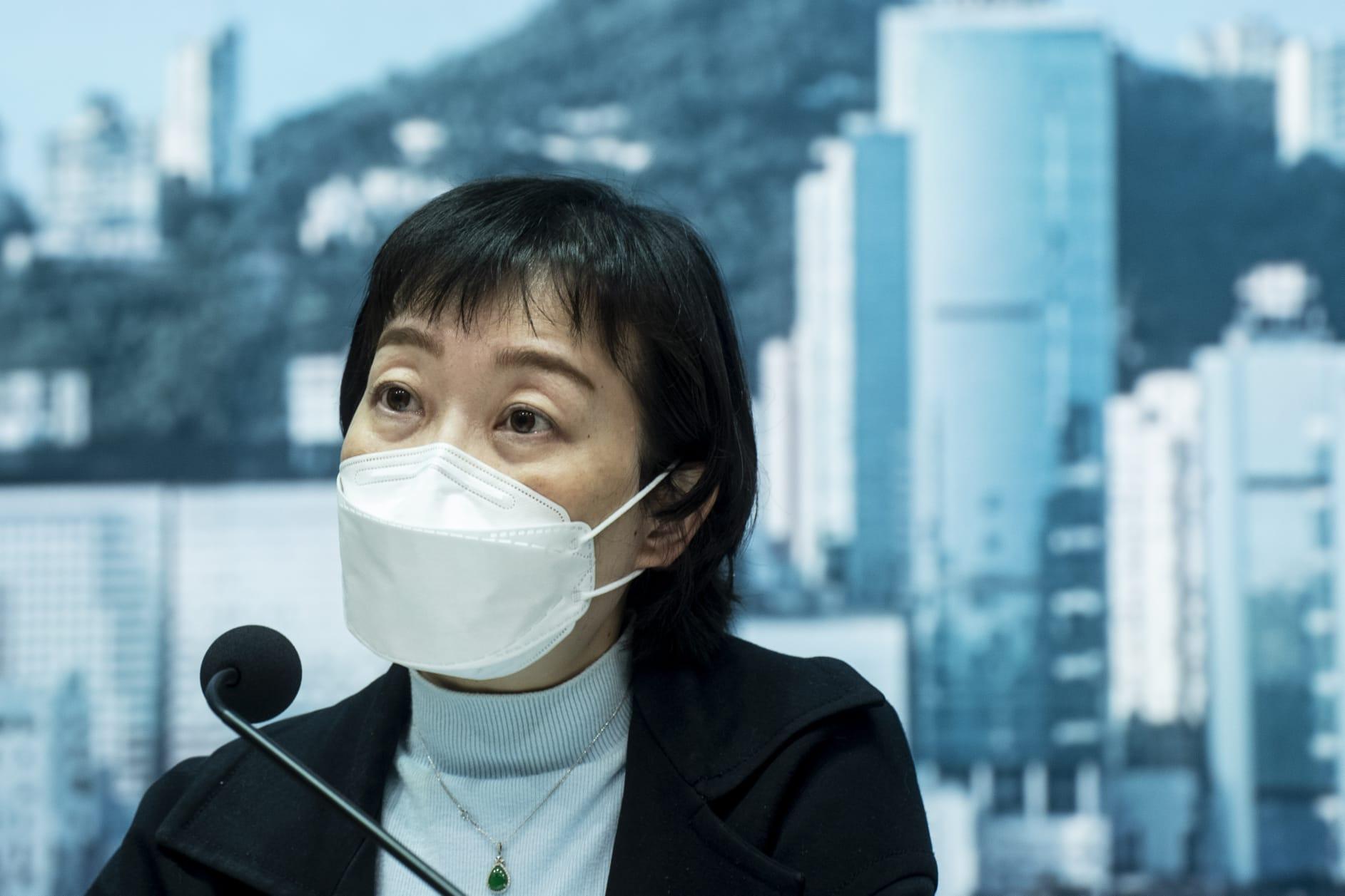 衛生防護中心傳染病處主任張竹君。