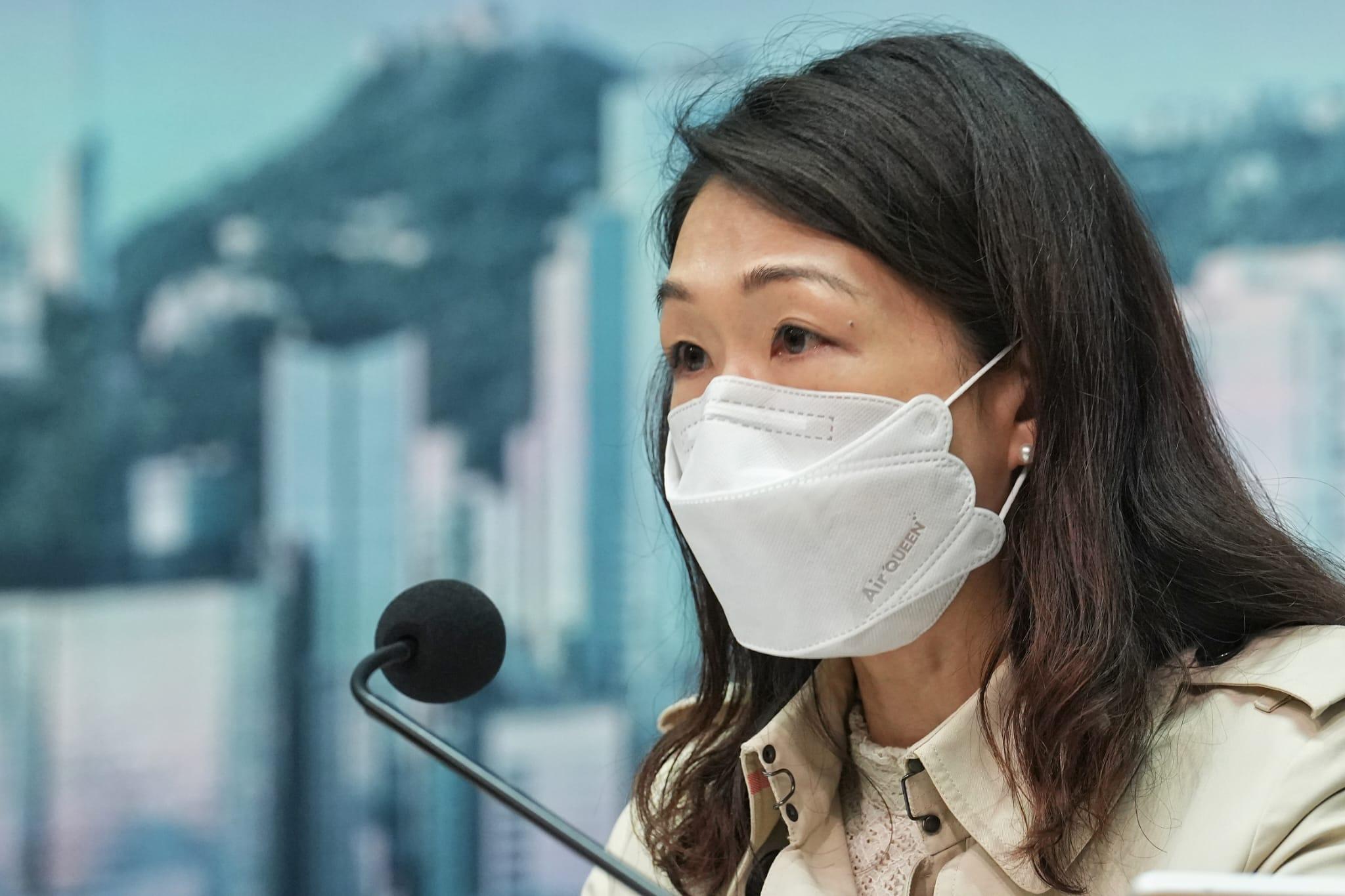 醫管局總行政經理(病人安全及風險管理)何婉霞。(夏家朗攝)