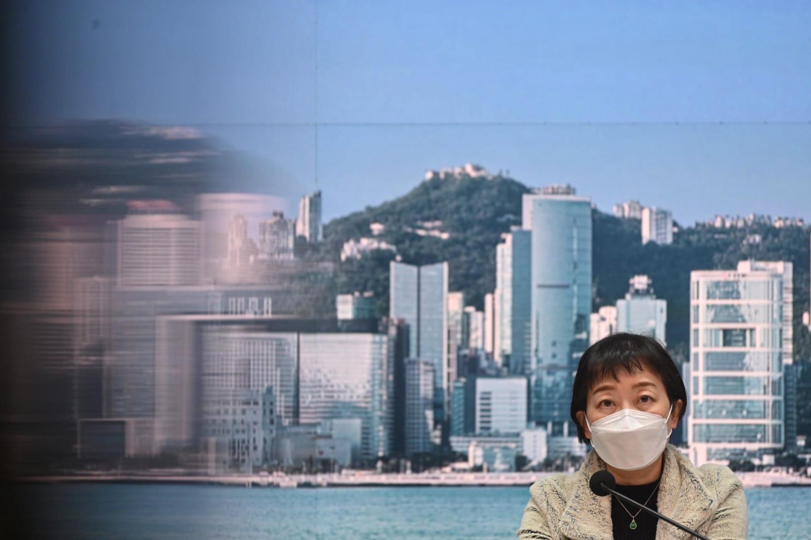 衛生防護中心傳染病處主任張竹君。