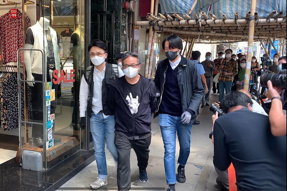 據悉職工盟未有提交運作等資料 李卓人等4人遭國安處帶署調查