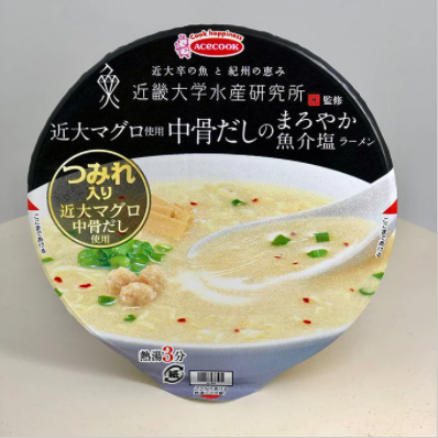 ACECOOK⽇本⼤⾦槍⿂湯底杯麵