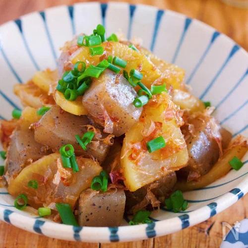 日式蒟蒻料理。(網絡圖片)