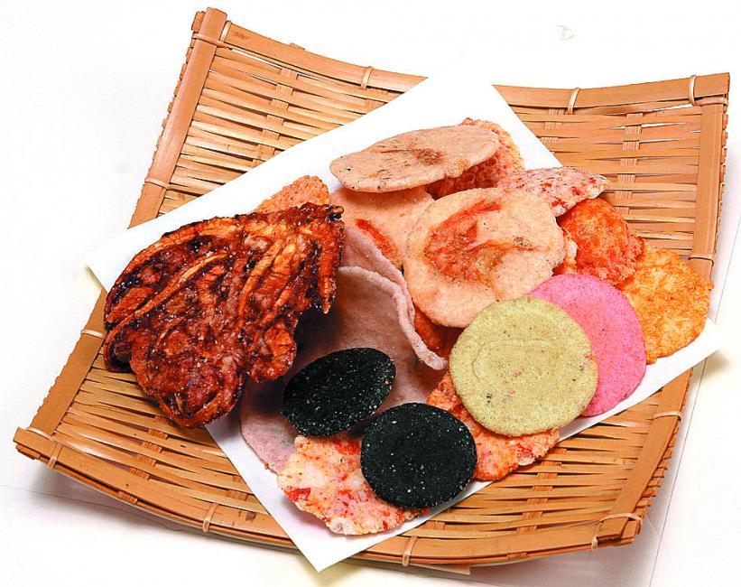 名古屋機場えびせんべいの里蝦餅