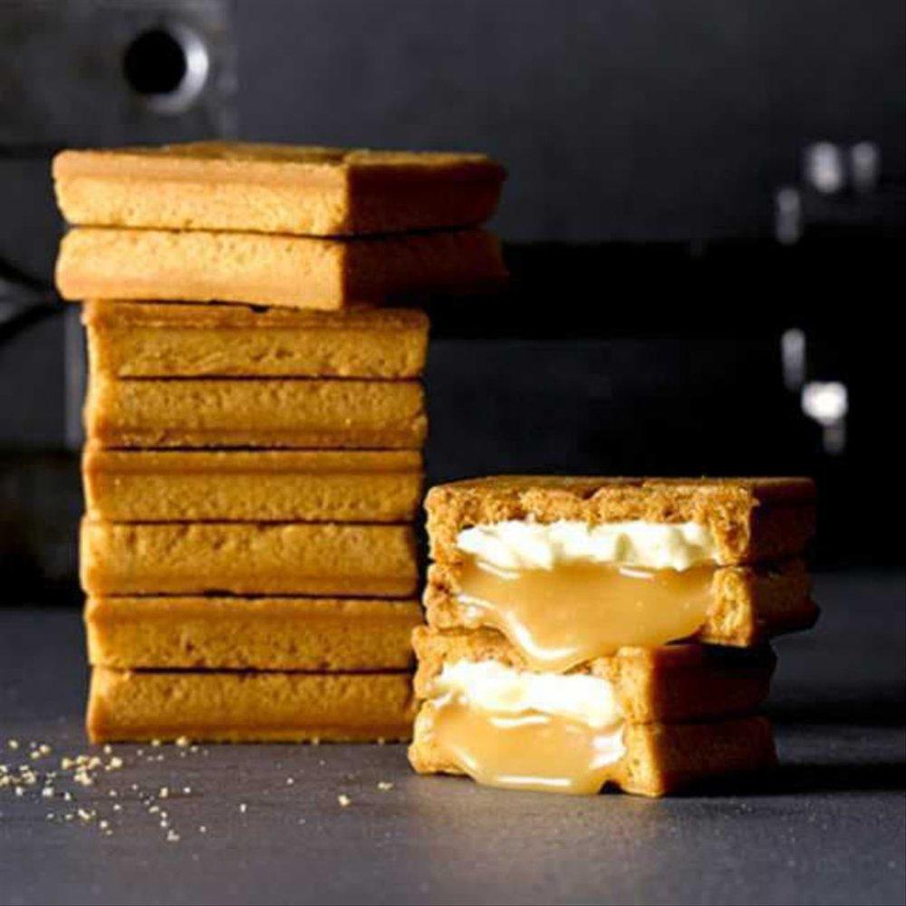 Press Butter Sand焦糖奶油夾心餅