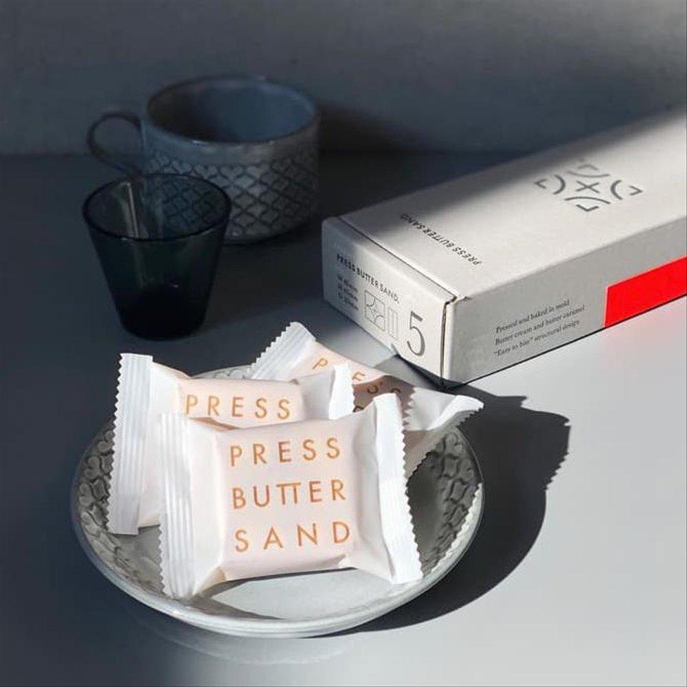 Press Butter Sand焦糖奶油夾心餅