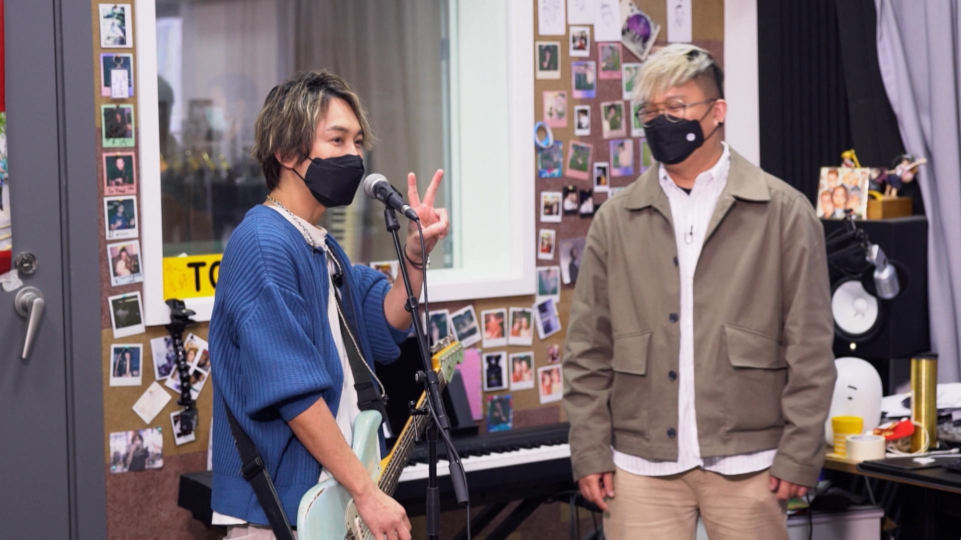 恆仔與小龜分享ToNick創作的小秘密。