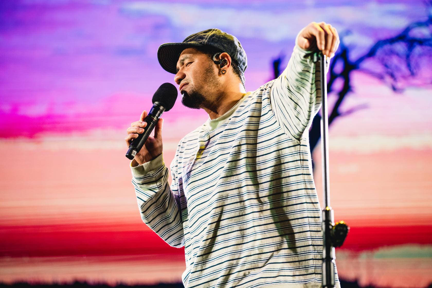 張震嶽是昨晚台灣祭的壓軸嘉賓,其快速檢測結果為陰性。(台灣祭Taiwan Music Festival FB)