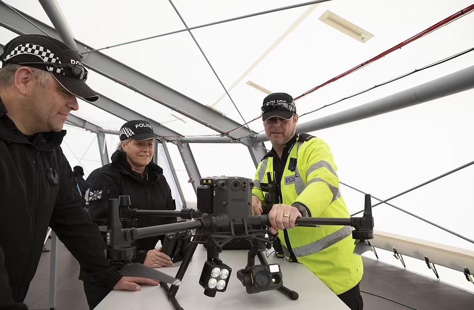 馬洛伊航空學有限公司研發的巨型無人機試飛。(互聯網)