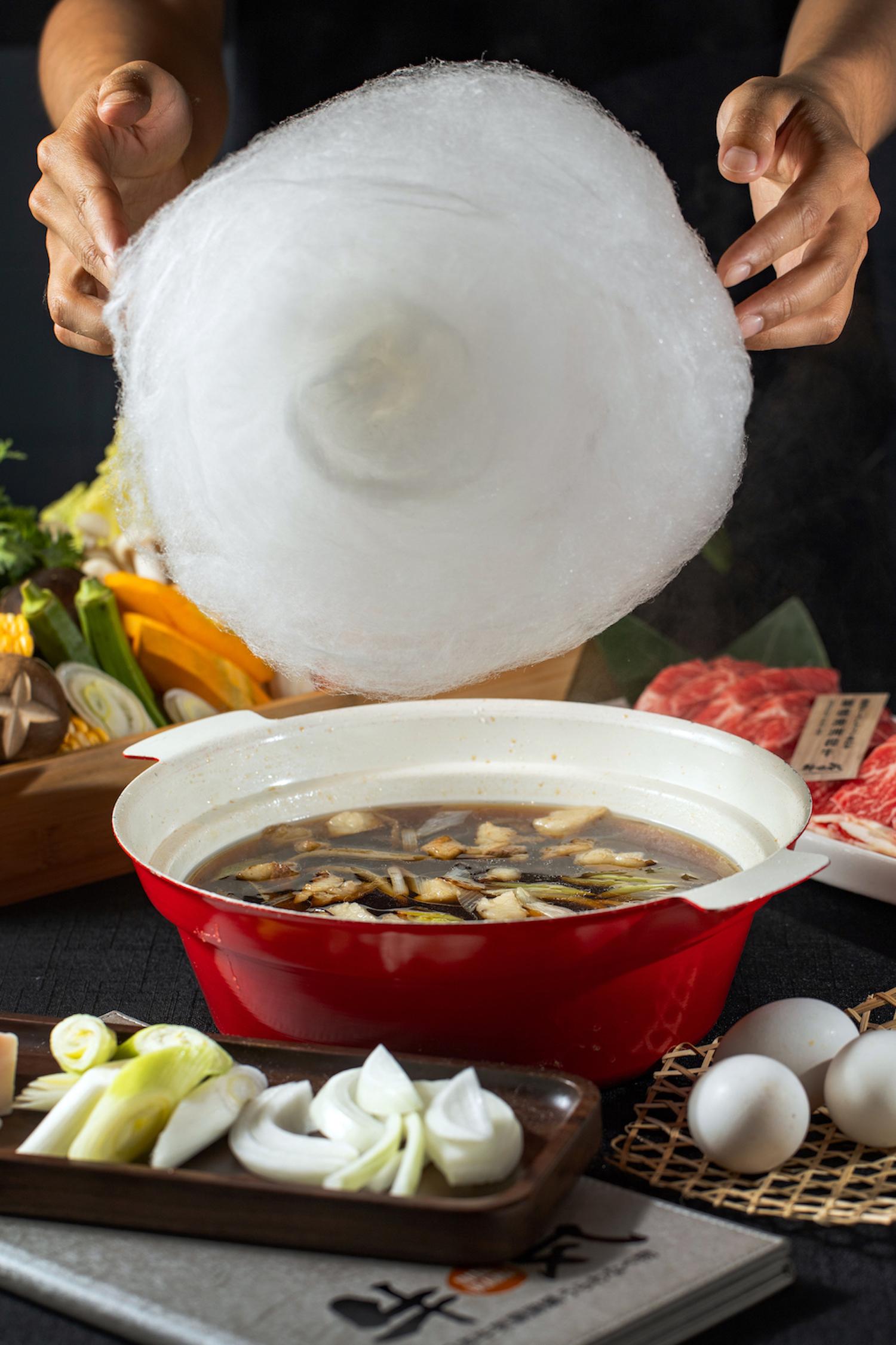 壽喜燒湯底:元祖棉花糖壽喜湯